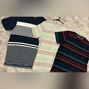 Denim & Flower Navy and White Striped Top